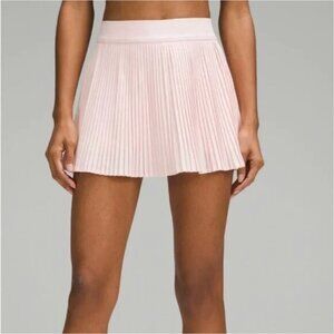 Lululemon Varsity High-Rise Pleated Tennis Skirt - Strawberry Milkshake